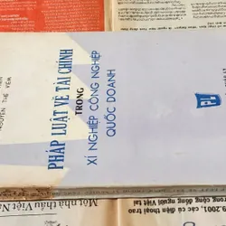 Pháp luật về tài chính trong xí nghiệp công nghiệp quốc doanh (NXB Pháp lý) 726788