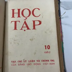 12 số tạp chí Học Tập năm 1962 798728