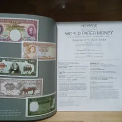 Heritage World Paper Money - November 9-10, 2023 589850