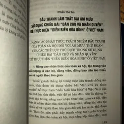 Sự thật vấn đề dan chủ và nhân quyền trong chiến lược “diễn biến hoà bình” ở Việt Nam 722968