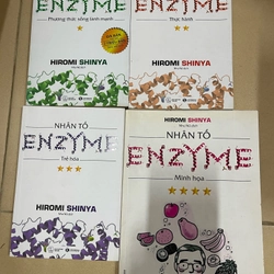 Nhân tố Enzyme full bộ 4 cuốn (c43)