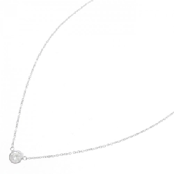 K18WG Solitaire Dây chuyền kim cương 0.205CT - Hàng hiệu Chính hãng 862203