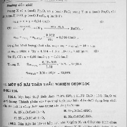Ôn Tập Nhanh Thi Trắc Nghiệm Hóa Học - 351 Bài Tập Tự Luận & Trắc Nghiệm Xưa 8069