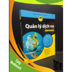 (TẶNG BOOKMARK) Quản lý dịch vụ for Dummies a wiley brand mới 95% RBK.ASB0309