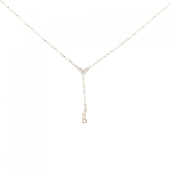 K10YG Dây chuyền kim cương 0.03CT - Hàng hiệu Chính hãng