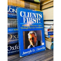 CLIENTS FIRST! - JOSEPH D. CITARELLA