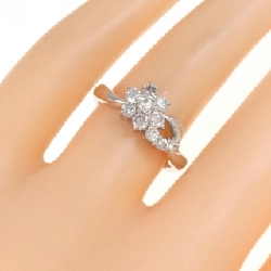 Nhẫn kim cương hoa PT900 0.50CT 669819