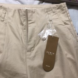 Quần baggy kaki size S hãng Semir 179251