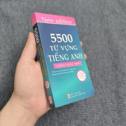 5500 Từ Vựng Tiếng Anh (Thông Dụng Nhất) [Khổ bỏ túi] - 5500 English Vocabulary 557575
