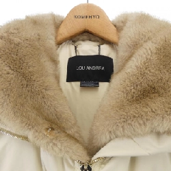 LOUANDREA Áo gile lông vũ - Hàng hiệu Authentic 815826