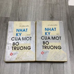 Nhật ký của một bộ trưởng - lê văn hiến. 4a1. Có chữ ký tặng của tg. 