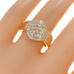 Nhẫn kim cương K18YG 0.58CT - Hàng hiệu Authentic 848645