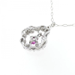 K10WG Ruby Necklace - Hàng hiệu Authentic 865550