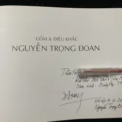 Gốm và nghệ thuật- Nguyễn Trọng Đoàn (chữ ký ) 1009299