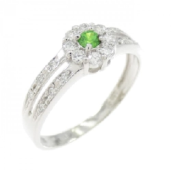 Nhẫn Demantoid Garnet PT900 0.07CT