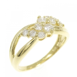 Nhẫn kim cương K18YG 0.50CT - Hàng hiệu chính hãng