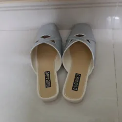 Dép sục màu bạc size 37-38, mới 100% 1031439
