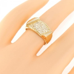 Nhẫn kim cương Pave K18YG 0.25CT 673102