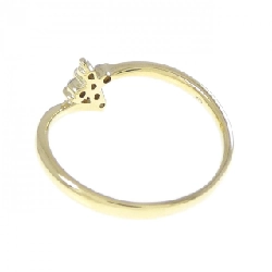 Nhẫn kim cương K18YG hình chữ thập 0.10CT - Hàng hiệu chính hãng 855192