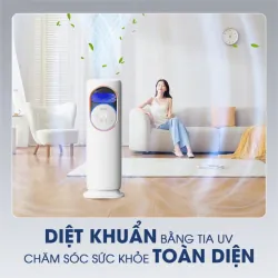 Quạt điều hòa thông minh KSA368 KALITE màu trắng chính hãng mới 100% 572043