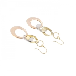 Bông tai ba màu 750 - Hàng hiệu Authentic 867437