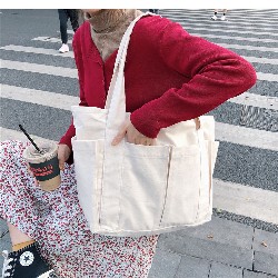 túi tote vải canvas size lớn 22475