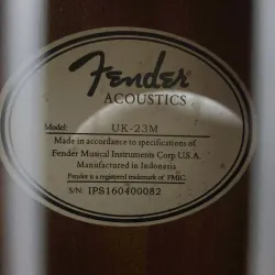 Đàn Ukulele - Fender Acoustics - UK 23M 1024181