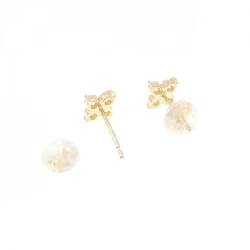 K18YG Bông tai hoa kim cương 0.30CT - Hàng hiệu Chính hãng 873244