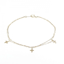 K18YG Vòng tay - Hàng hiệu Chính hãng 872398