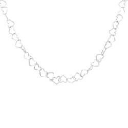 Dây chuyền hình trái tim 10KWG - Hàng hiệu chính hãng