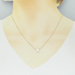 K18YG Dây chuyền kim cương 0.79CT F SI2 VG - Hàng hiệu Chính hãng 873277