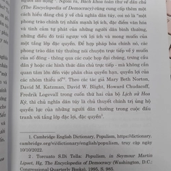 CHỦ NGHĨA DÂN TÚY TRONG ĐỜI SỐNG CHÍNH TRỊ THẾ GIỚI VÀ GỢI Ý THAM KHẢO ĐỐI VỚI VIỆT NAM  529423