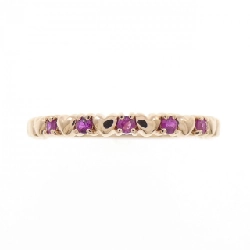 Nhẫn Ruby Hình Trái Tim 4゜C - Hàng hiệu Chính hãng 837725