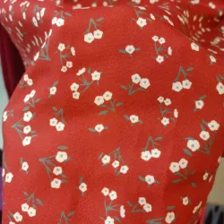 Áo dài cách tân new 2026 size S màu đỏ đô tôn da đẹp dáng 931396