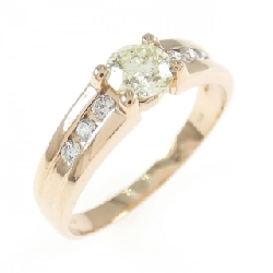 Nhẫn kim cương K18PG 0.591CT