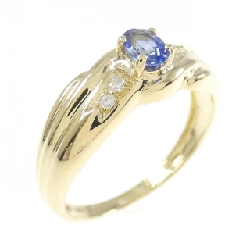 Nhẫn Sapphire 18KYG 0.30CT