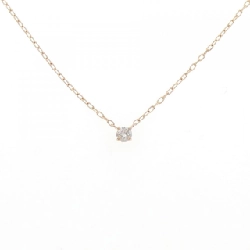 K10PG Solitaire Dây chuyền kim cương 0.10CT - Hàng hiệu Chính hãng