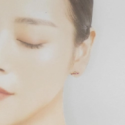 K18YG Tourmaline Bông tai - Hàng hiệu Chính hãng 873134