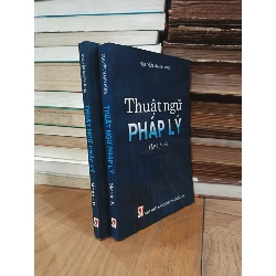 Thuật ngữ pháp lý (Bộ 2 tập) - Nguyễn Mạnh Hùng 782551