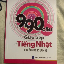 990 câu Giao tiếp tiếng Nhật thông dụng Như mới 59792