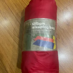 Túi Ngủ 125gms Chống Thấm Nước Màu Đỏ Kích Thước Lớn