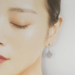 K18WG Bông tai - Hàng hiệu Authentic 865931