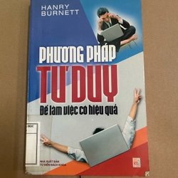 Phương pháp tư duy để làm việc có hiệu quả