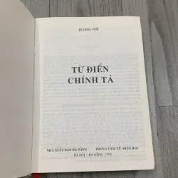Từ điển chính tả - hoàng phê. 3a3 1012805
