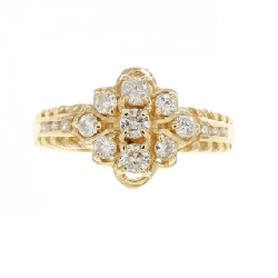 Nhẫn kim cương K18YG 0.30CT - Hàng hiệu Chính hãng 851302