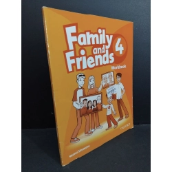 Family and friends 4 Workbook mới 80% bẩn bìa, ố nhẹ, tróc bìa, tróc gáy HCM2811 Naomi Simmons HỌC NGOẠI NGỮ