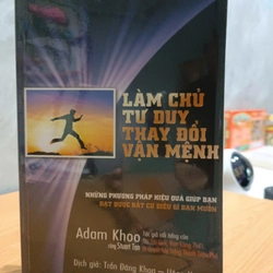 Làm chủ tư duy Thay đổi vận mệnh - Adam Khoo (mới 98%)