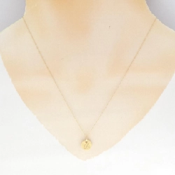 K18YG Chữ cái A Dây chuyền - Hàng hiệu Chính hãng 857098