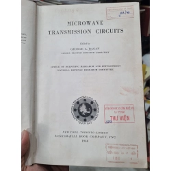 Microwave Transmission Circuits - Edited by George L. Ragan (Radiation Laboratory Series) 448779