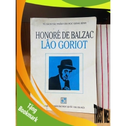 (TẶNG BOOKMARK) Lão Goriot - Honoré De Balzac - VĂN HỌC - RBK1211